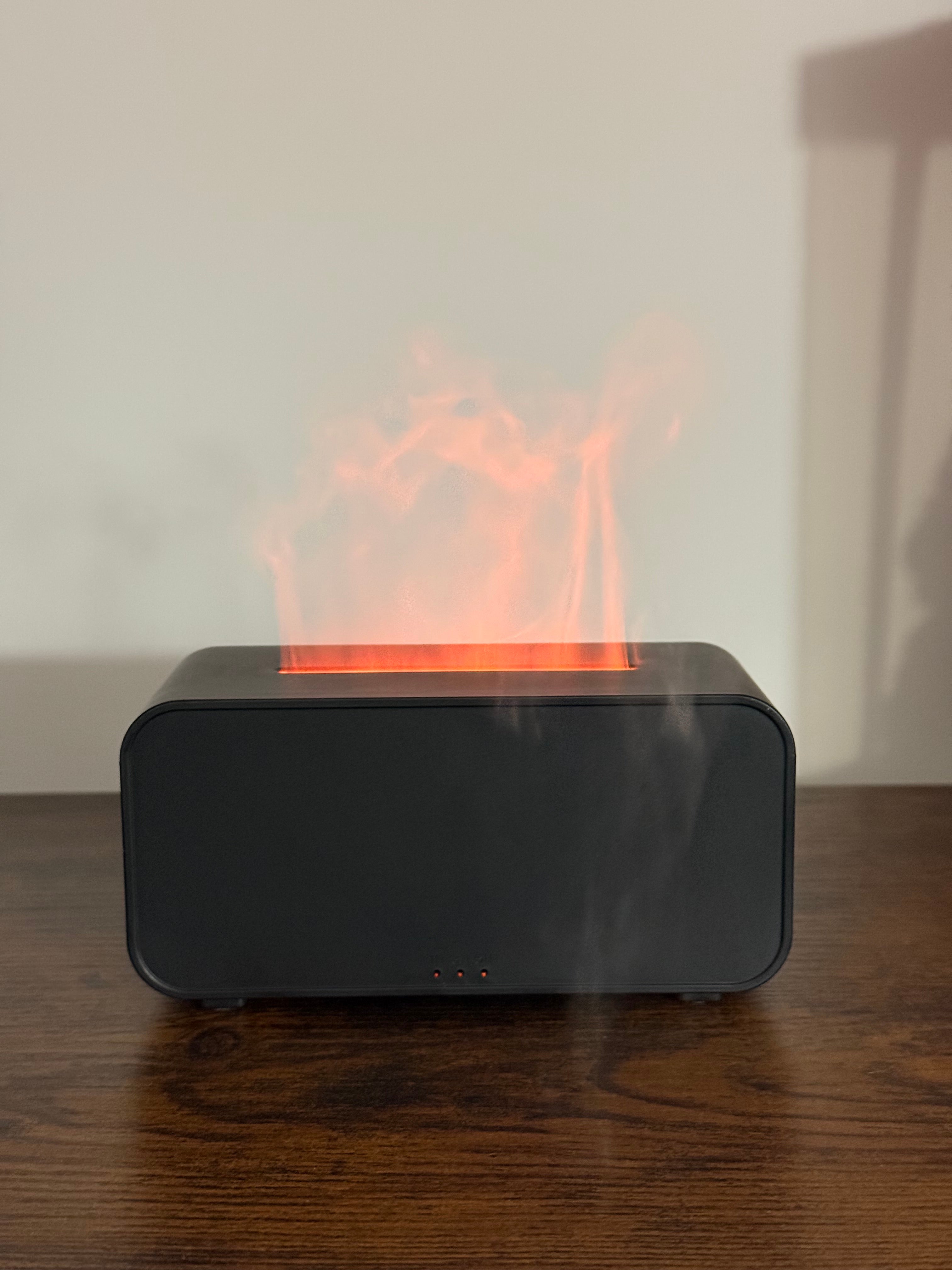 humificador aromatizador efecto llama